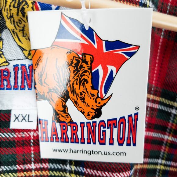 Harrington Windbreaker Jacket Flannel-Lined Burgundy Men’s XL Travel Layer - Picture 7 of 15